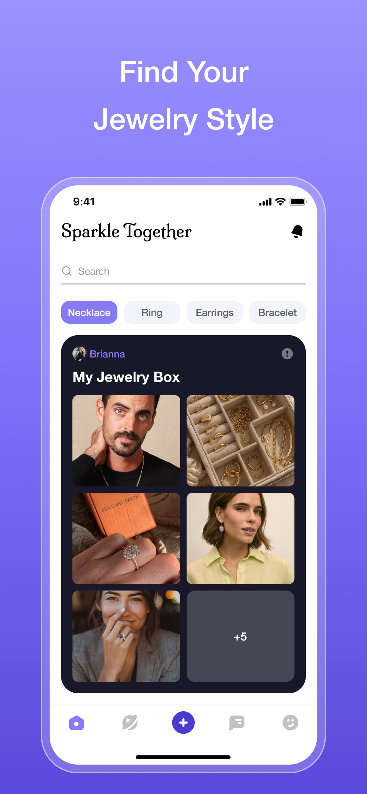 app screenshot showing folder organization