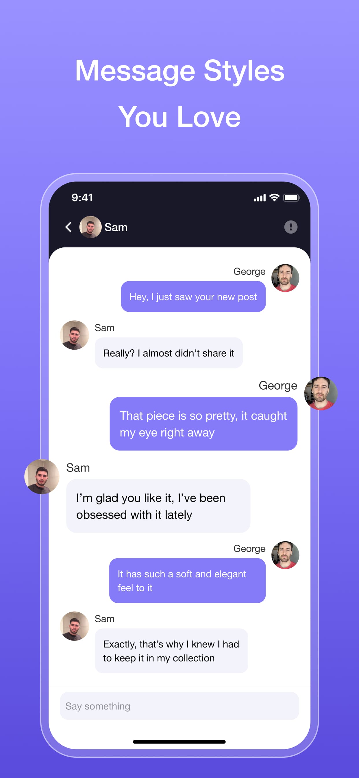 chat room screenshot